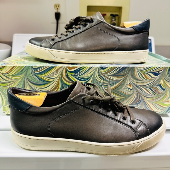 Bruno Magli Westy Italian Leather Sneakers - Picture 9 of 10